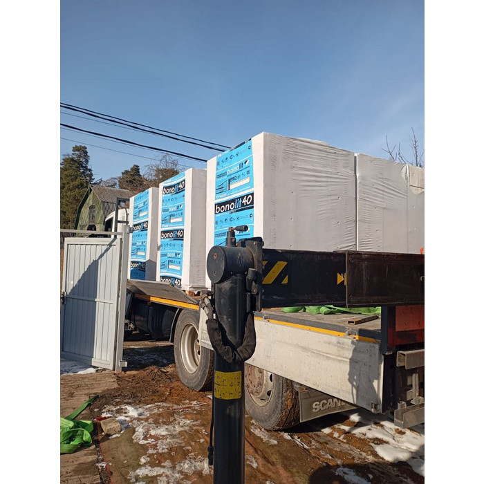 Газобетонный блок Бонолит D500 600х75х250 мм фото 4