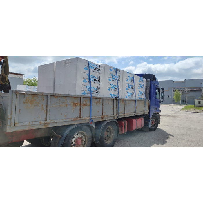 Газобетонный блок Бонолит D500 600х500х200 мм фото 3